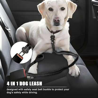 Tactical Bungee Dog Lead | Shock Absorbing, Car Safety & Control Handle