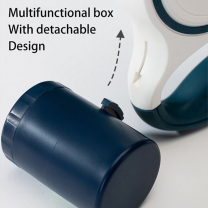 Retractable LED Dog Leash – Night Safety & Waste Bag Dispenser