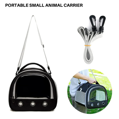 Breathable Mesh Carrier | Small Animal Travel Bag with Clear Window