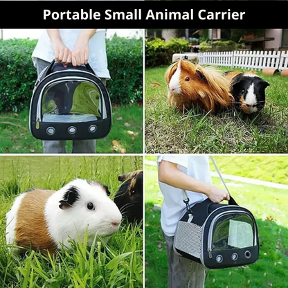 Breathable Mesh Carrier | Small Animal Travel Bag with Clear Window