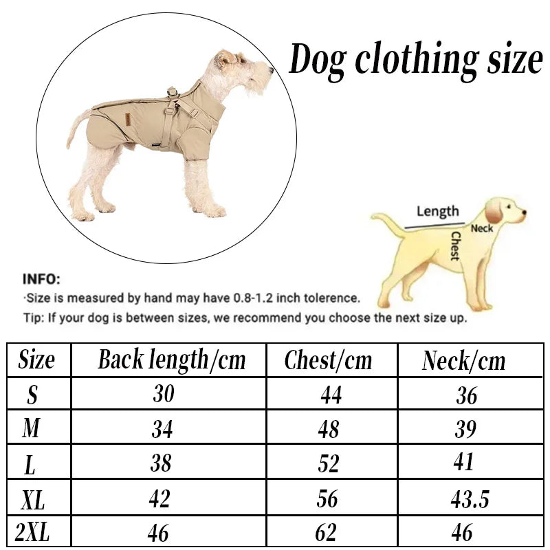 Dog Puffer Jacket | Lightweight Quilted Thermal Insulation for Winter