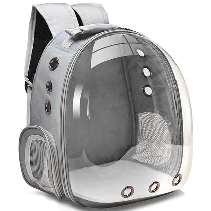 Breathable Clear Bubble Cat Backpack – Panoramic Space Capsule Carrier