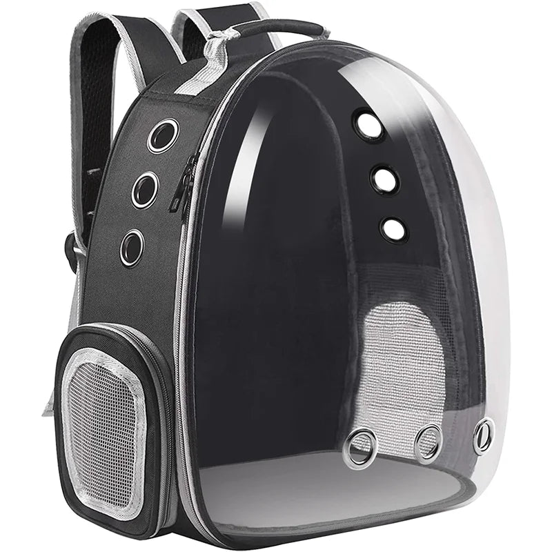 Breathable Clear Bubble Cat Backpack – Panoramic Space Capsule Carrier