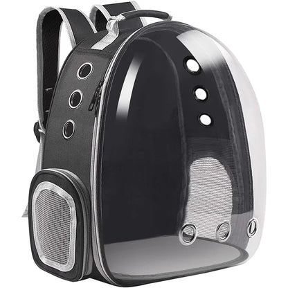 Breathable Clear Bubble Cat Backpack – Panoramic Space Capsule Carrier