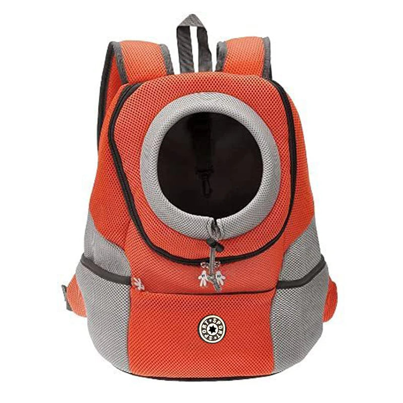 Pet Travel Backpack | Breathable Mesh & Padded Straps for Comfort