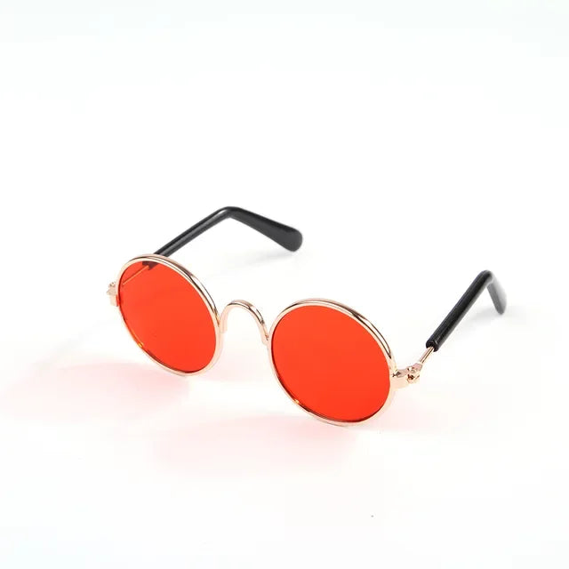 Pet Sunglasses – Trendy Retro Eyewear for Cats & Small Dogs