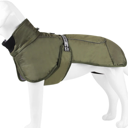 Winter Coat for Dogs | Large Dog Adjustable Reflective Jacket