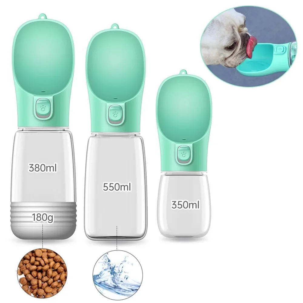 Leak-Proof Portable Dog Water Dispenser – One-Hand Hydration System