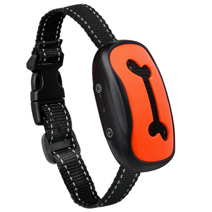 Humane No-Shock Vibration Bark Collar – Progressive Beep & Vibrate Trainer