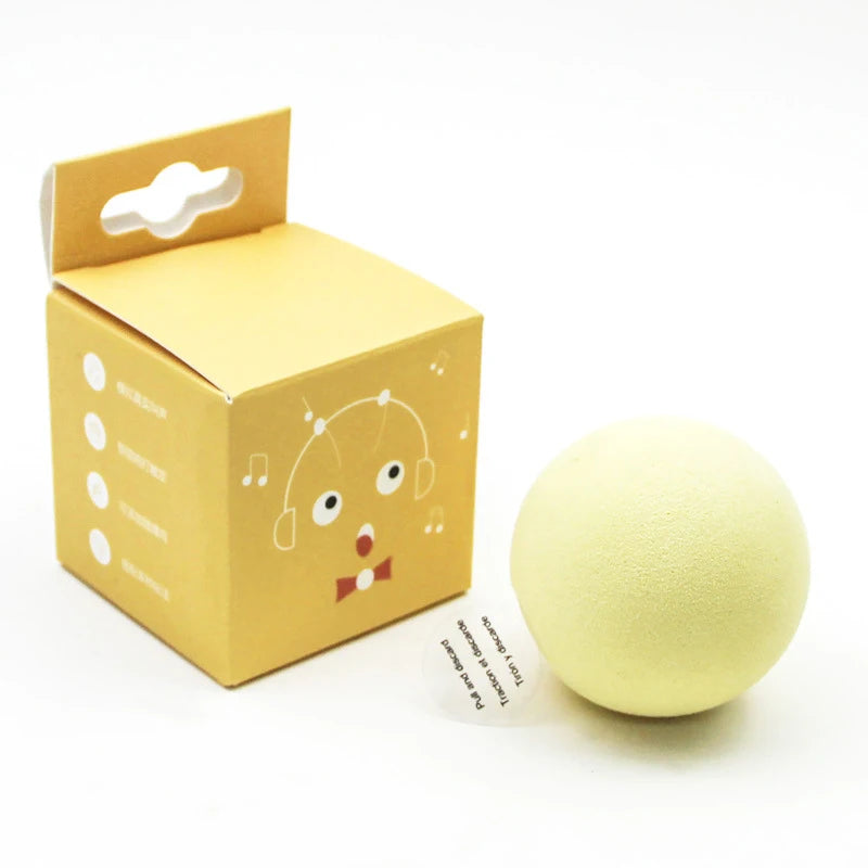 Interactive Chirping Cat Ball – Smart Touch Sound & Catnip Toy