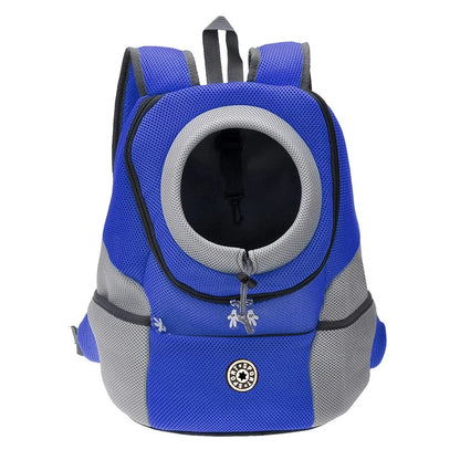 Pet Travel Backpack | Breathable Mesh & Padded Straps for Comfort