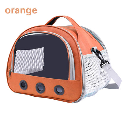Breathable Mesh Carrier | Small Animal Travel Bag with Clear Window