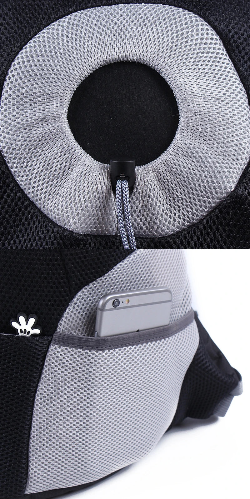 Pet Travel Backpack | Breathable Mesh & Padded Straps for Comfort