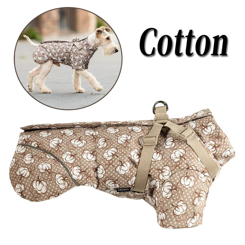 Dog Puffer Jacket | Lightweight Quilted Thermal Insulation for Winter