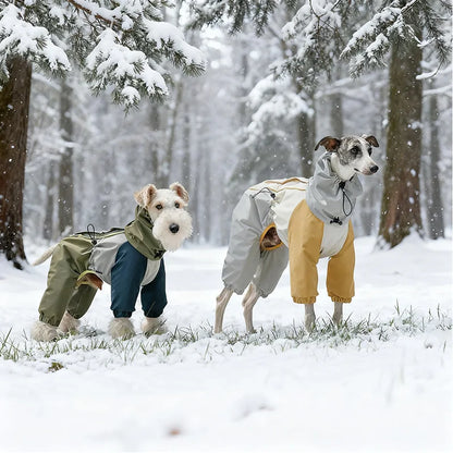 Dog Snow Suit | Waterproof Mud-Proof Full-Body Protection