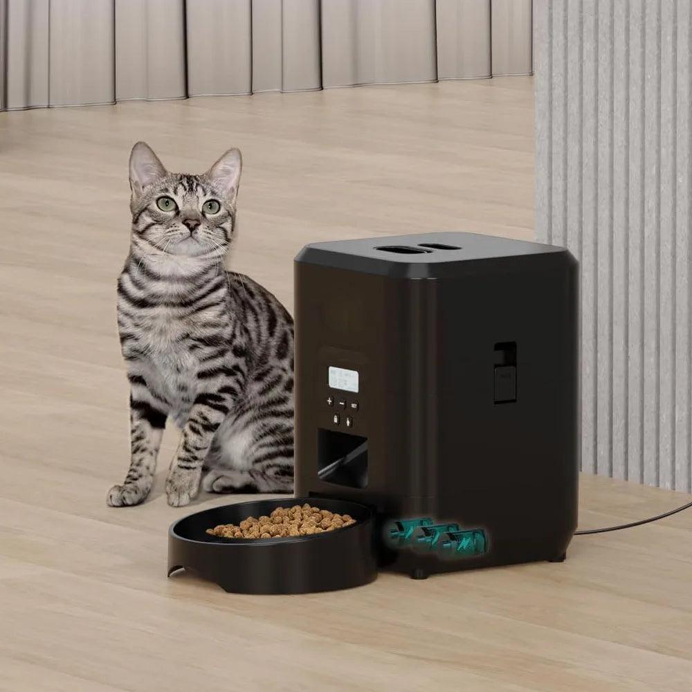 WiFi Automatic Pet Feeder | App Control, Programmable Timer & Voice