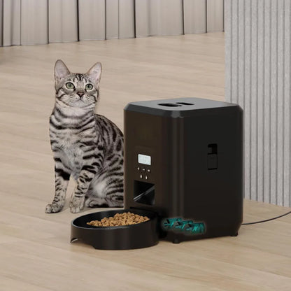 WiFi Automatic Pet Feeder | App Control, Programmable Timer & Voice