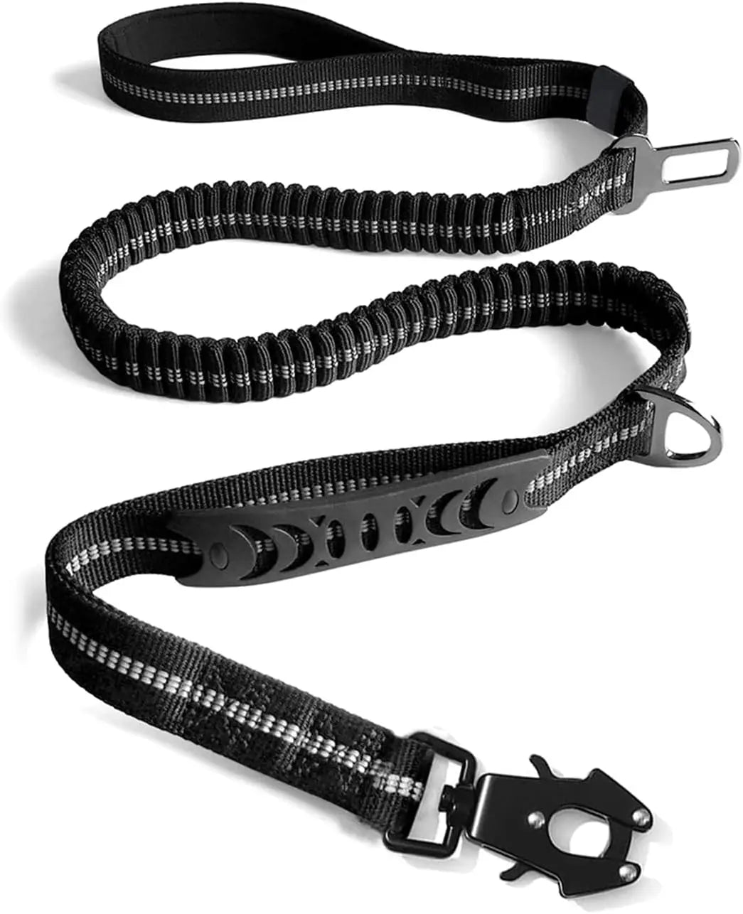 Tactical Bungee Dog Lead | Shock Absorbing, Car Safety & Control Handle