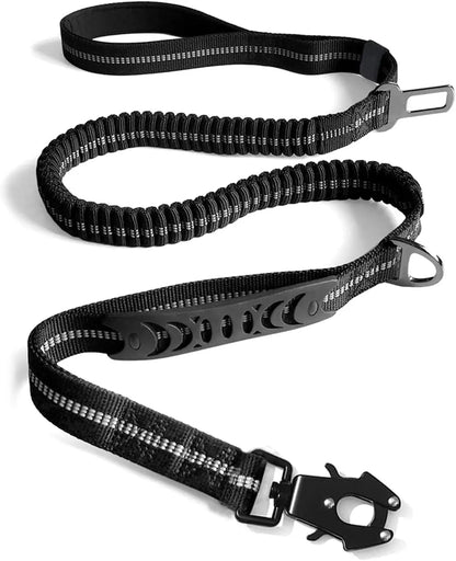 Tactical Bungee Dog Lead | Shock Absorbing, Car Safety & Control Handle