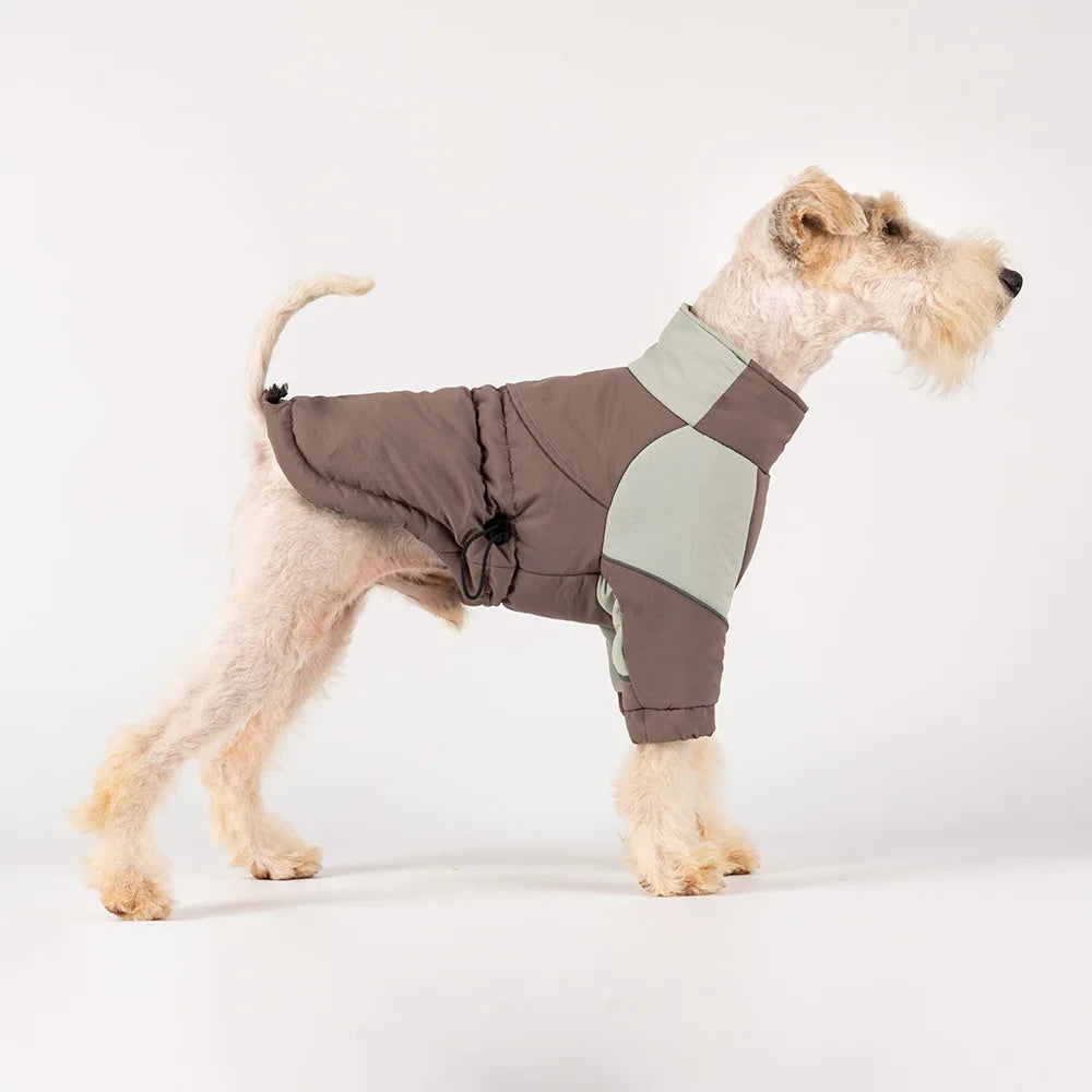 Winter Waterproof Dog Coat | Thermal Filling & Back Zip Fit