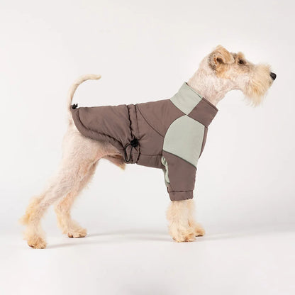 Winter Waterproof Dog Coat | Thermal Filling & Back Zip Fit