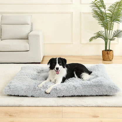 Soft Plush Calming Dog Bed – Anti-Anxiety & Orthopedic Comfort