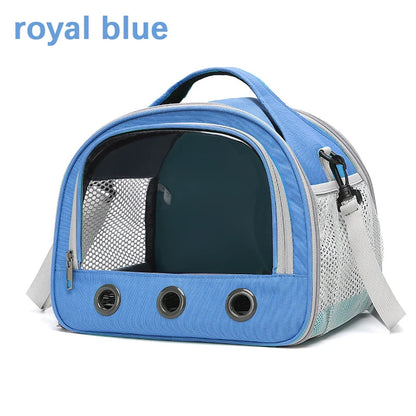 Breathable Mesh Carrier | Small Animal Travel Bag with Clear Window