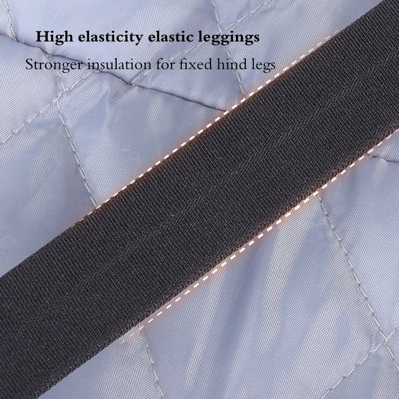 Winter Coat for Dogs | Large Dog Adjustable Reflective Jacket