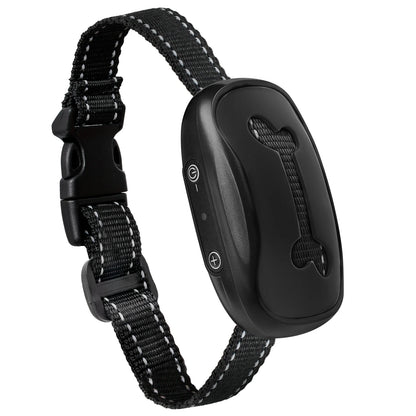 Humane No-Shock Vibration Bark Collar – Progressive Beep & Vibrate Trainer