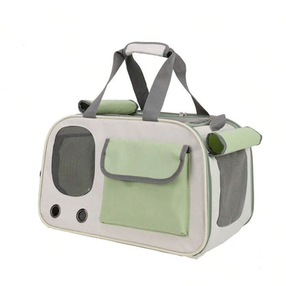 Travel Cat Carrier | Breathable Mesh, Foldable & Safe for Travel