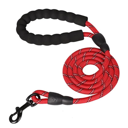 Heavy Duty Dog Lead | Padded Handle, Reflective Rope