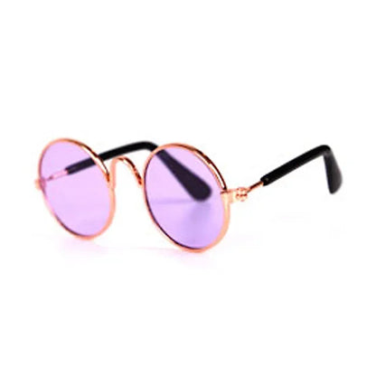 Pet Sunglasses – Trendy Retro Eyewear for Cats & Small Dogs