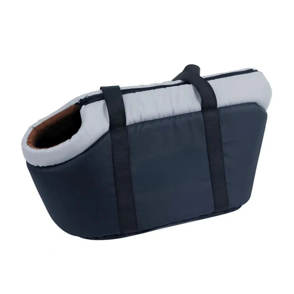 Soft-Sided Pet Carrier Tote – Warm Windproof Shoulder Bag for Small Pets