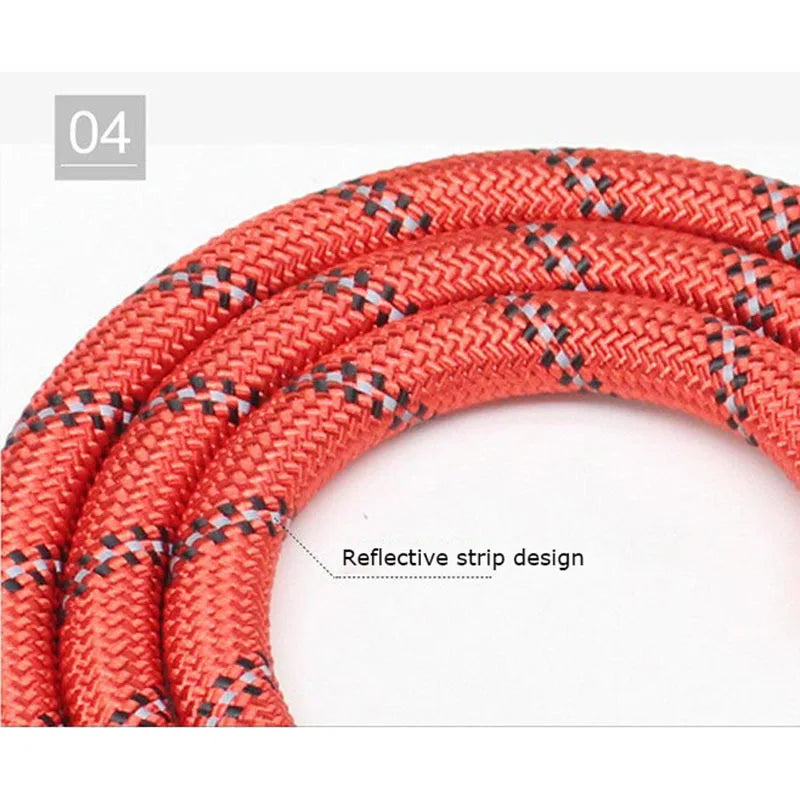 Heavy Duty Dog Lead | Padded Handle, Reflective Rope