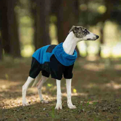 Fleece Dog Coat | High Neck Snood & Adjustable Waist Jumper