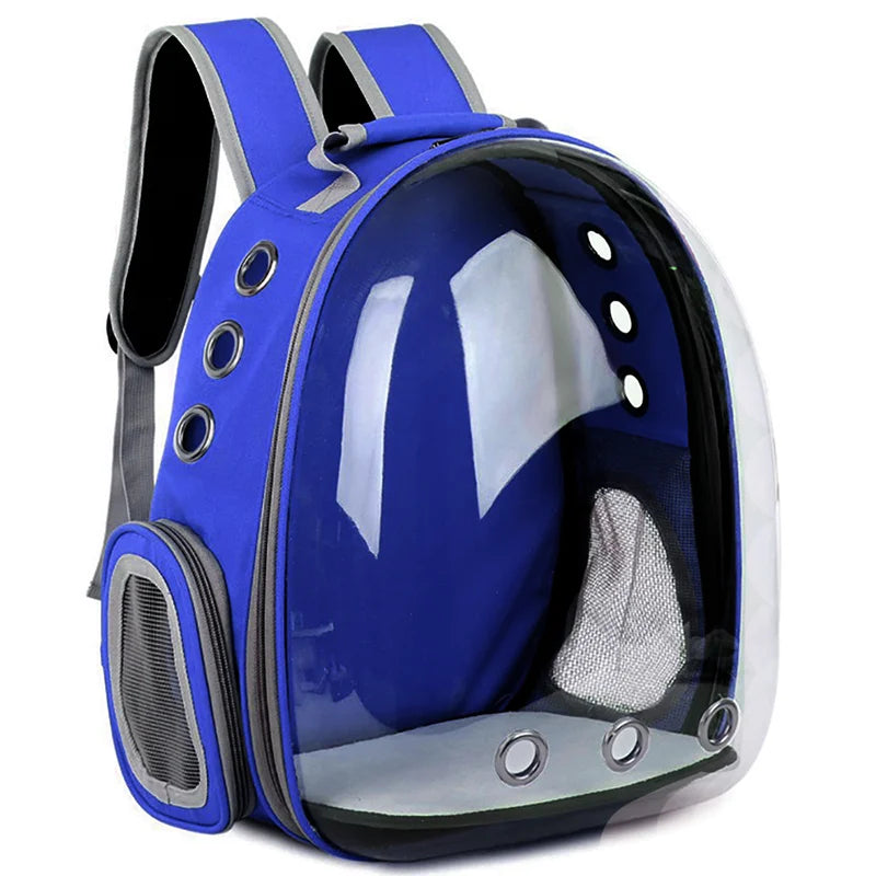 Breathable Clear Bubble Cat Backpack – Panoramic Space Capsule Carrier