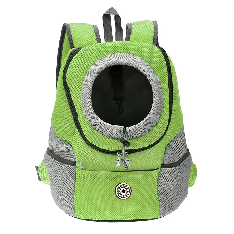 Pet Travel Backpack | Breathable Mesh & Padded Straps for Comfort