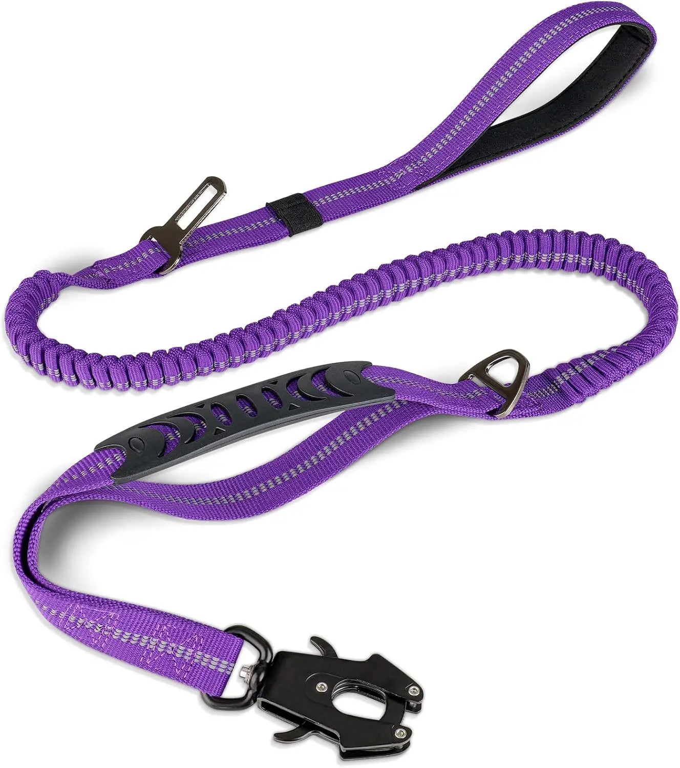 Tactical Bungee Dog Lead | Shock Absorbing, Car Safety & Control Handle