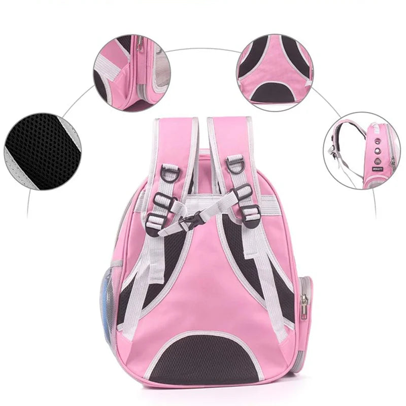Breathable Clear Bubble Cat Backpack – Panoramic Space Capsule Carrier