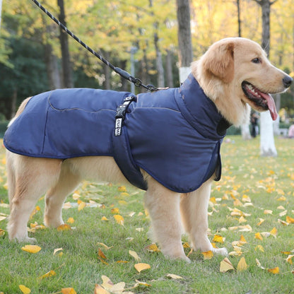 Winter Coat for Dogs | Large Dog Adjustable Reflective Jacket