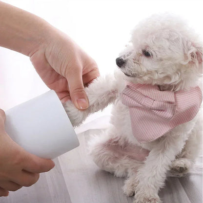 Portable Silicone Dog Paw Washer – 360° Mud Remover Cup