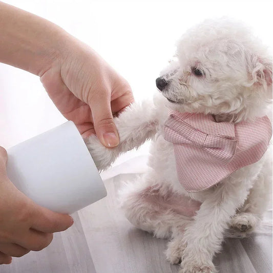Portable Silicone Dog Paw Washer – 360° Mud Remover Cup