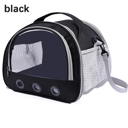 Breathable Mesh Carrier | Small Animal Travel Bag with Clear Window