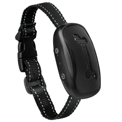 Humane No-Shock Vibration Bark Collar – Progressive Beep & Vibrate Trainer
